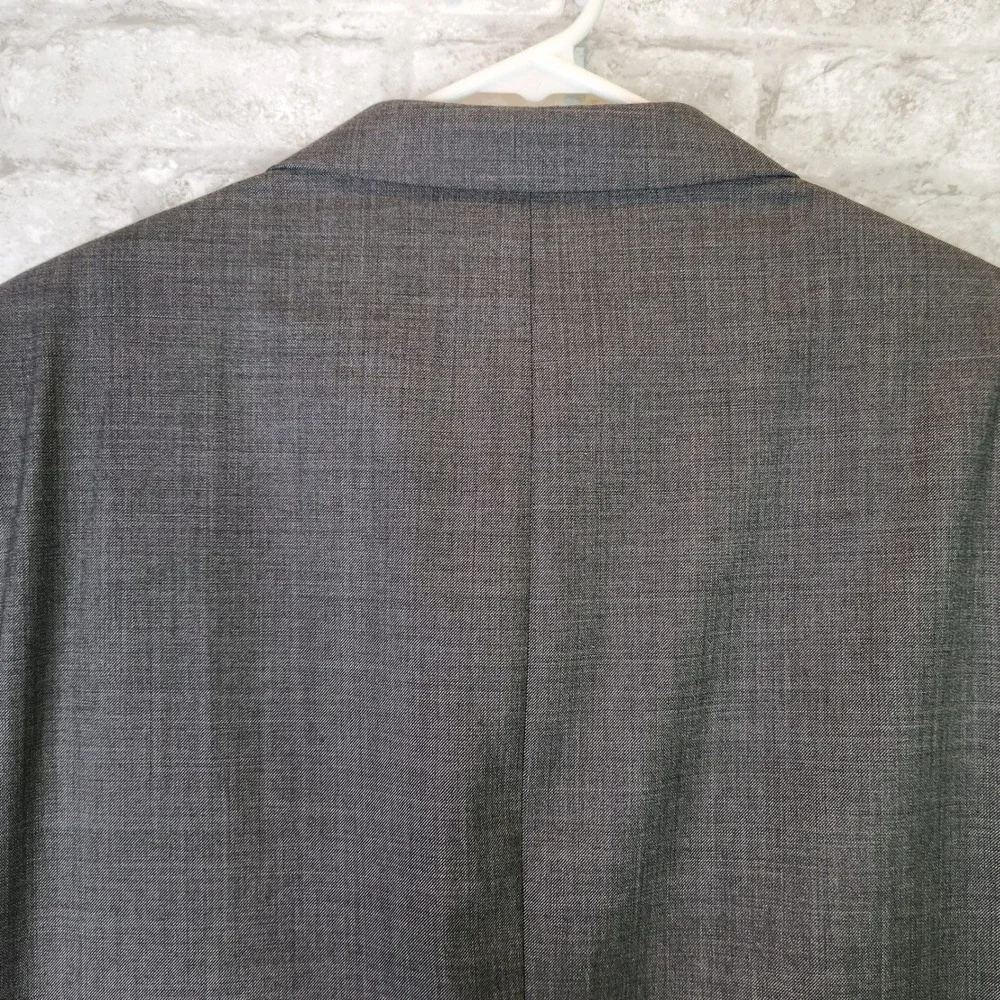 Lauren Ralph Lauren‎ Sport Coat Grey 100% Wool Classic Professional Blazer 48R